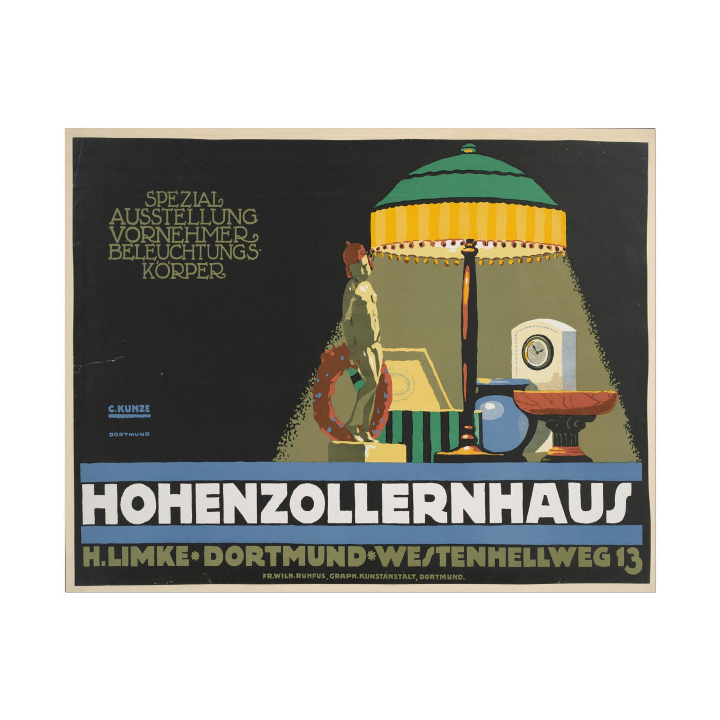 Hohenzollernhaus Art Print 14″×11″