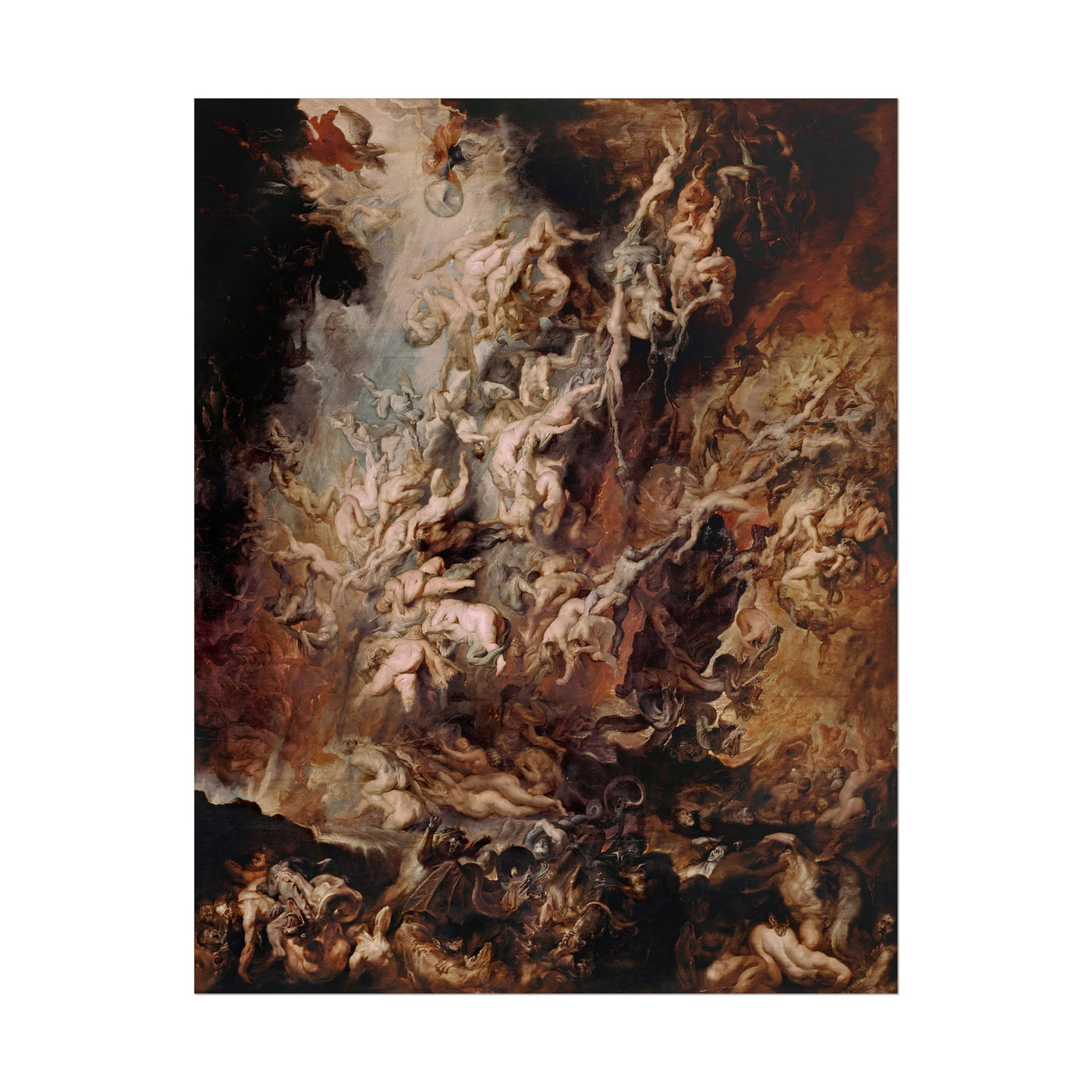 The Fall of the Damned 11″×14″