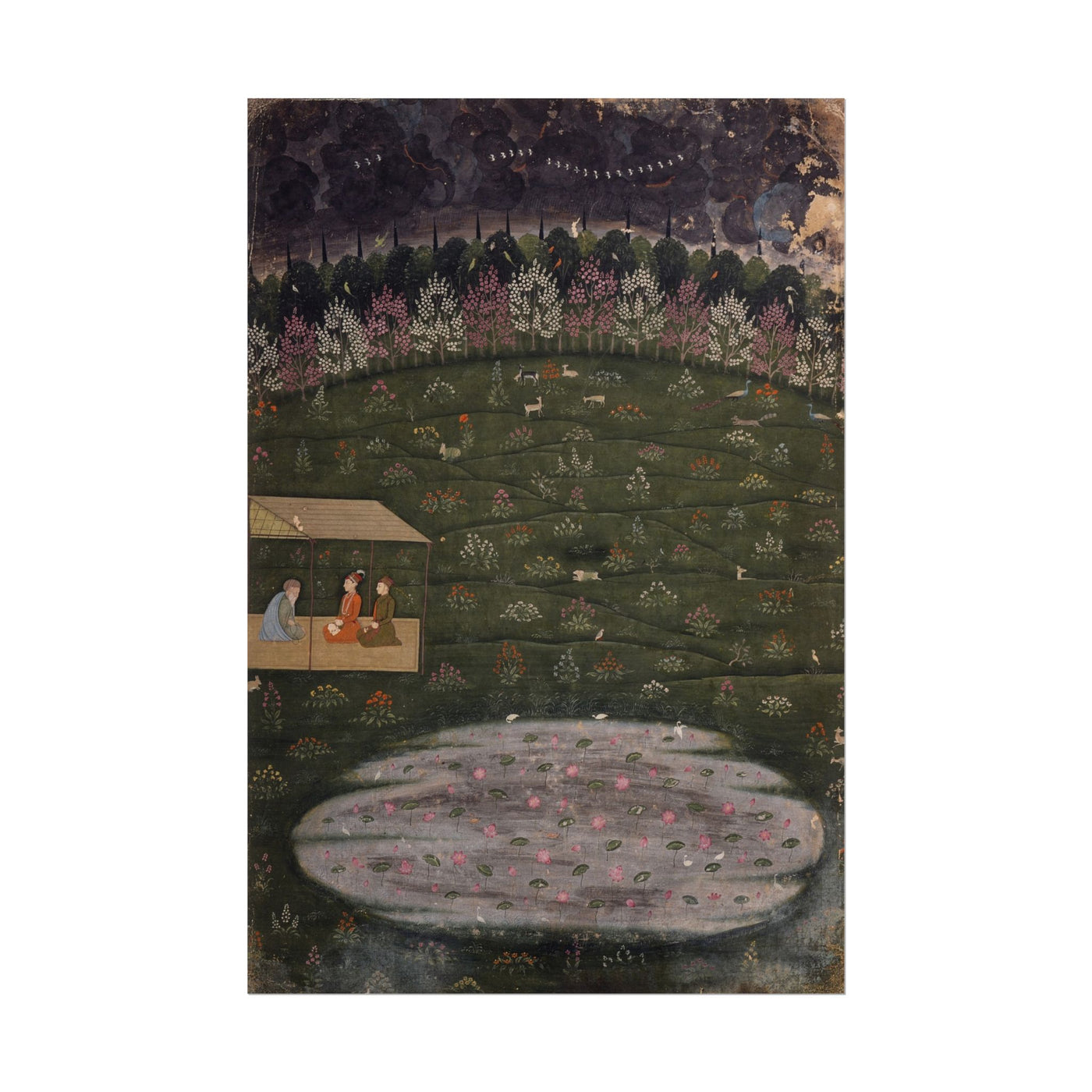 Prince Dara Shikoh Visits a Sage 12″×18″