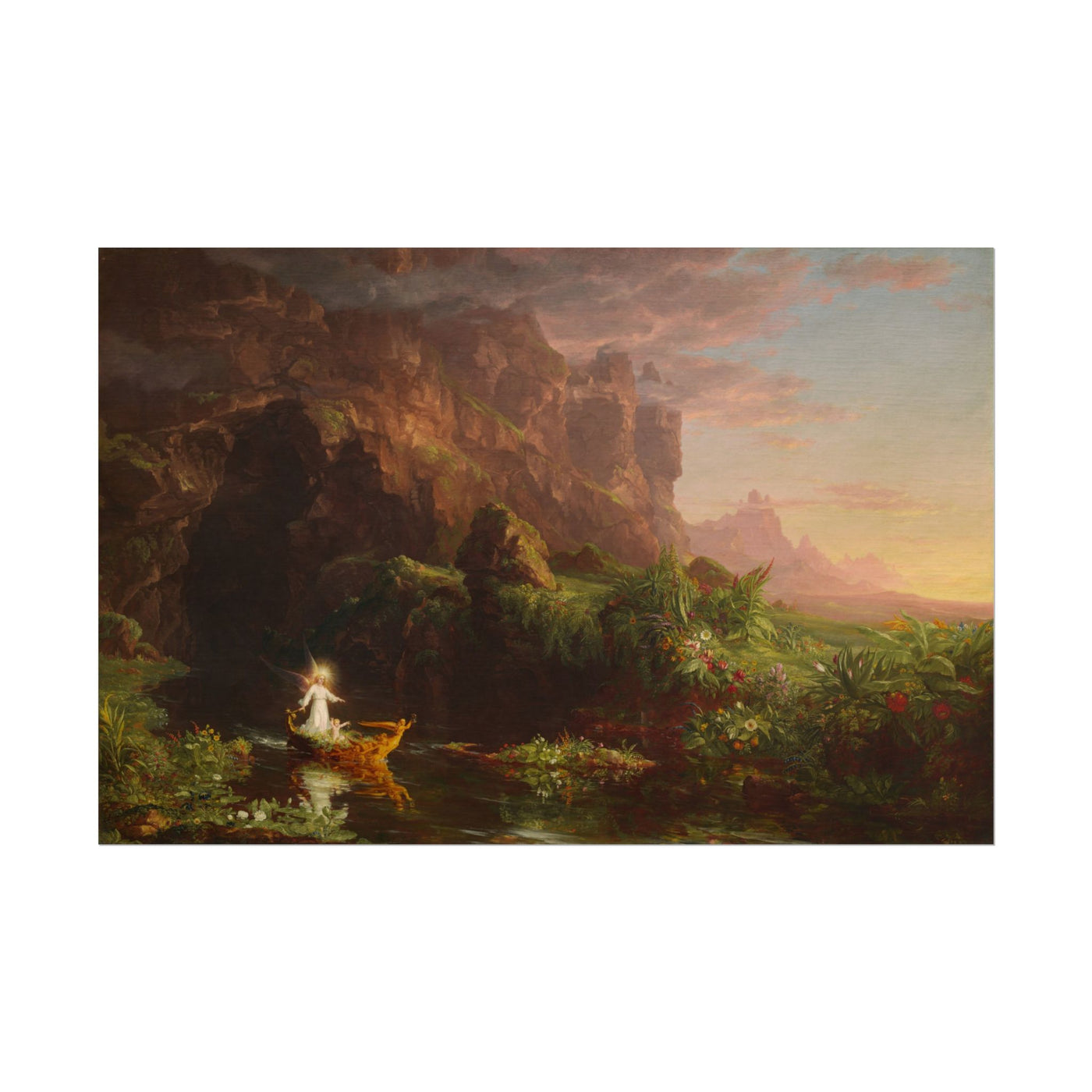 The Voyage of Life: Childhood 18″×12″