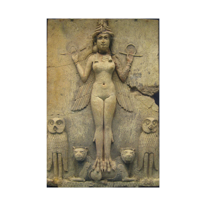 Lilith - Queen Of The Night poster by John Collier  - 12x18 inch print