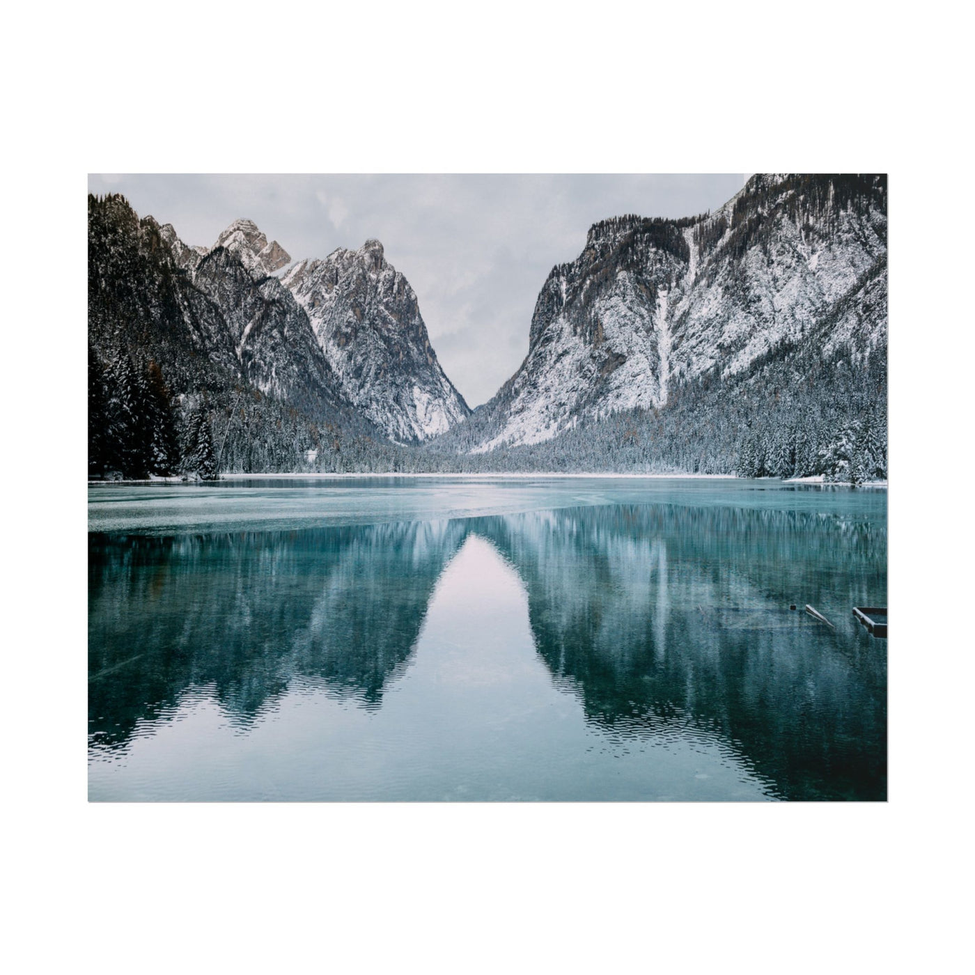 Wanderlust Mountain and Lake 14″×11″