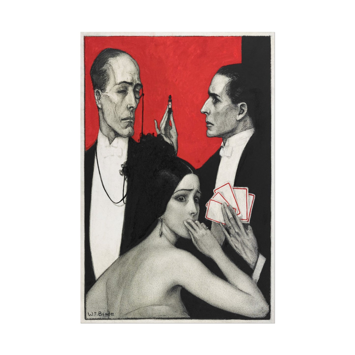 Wild and Delirious poster by Wladyslaw Theodore Benda - 16x24 inch poster print