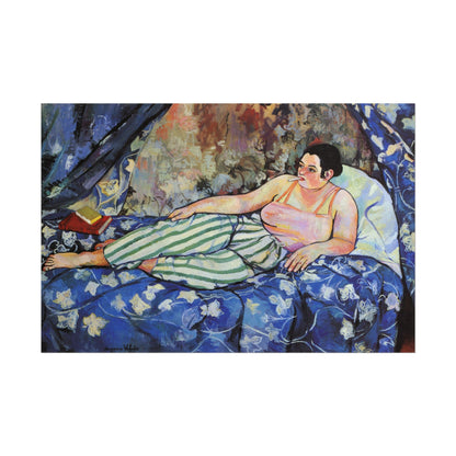 The Blue Room poster by Suzanne Valadon  - 16x24 inch poster print
