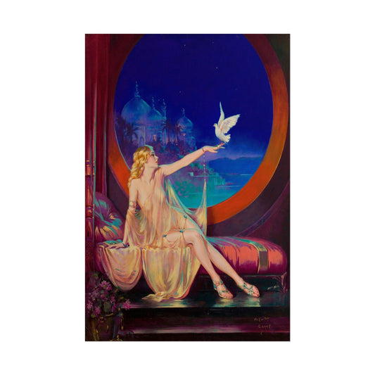 Sultana poster by Henry Clive  - 12x18 inch print