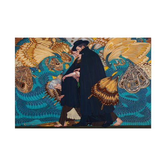The War and Us poster by Edward Okun  - 12x18 inch print