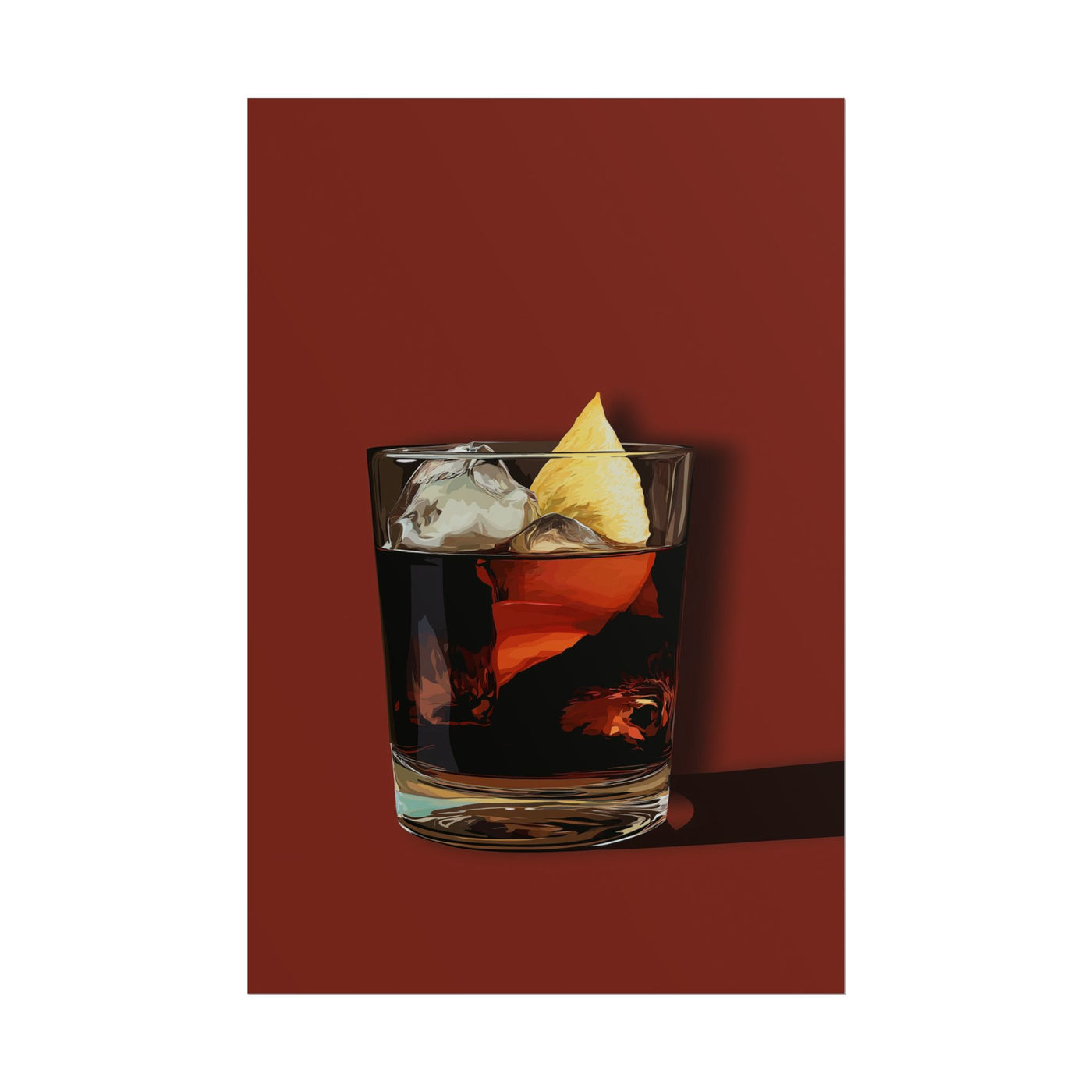 Negroni Cocktail 12″×18″