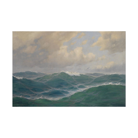 Bewegte poster by Max Jensen  - 12x18 inch print