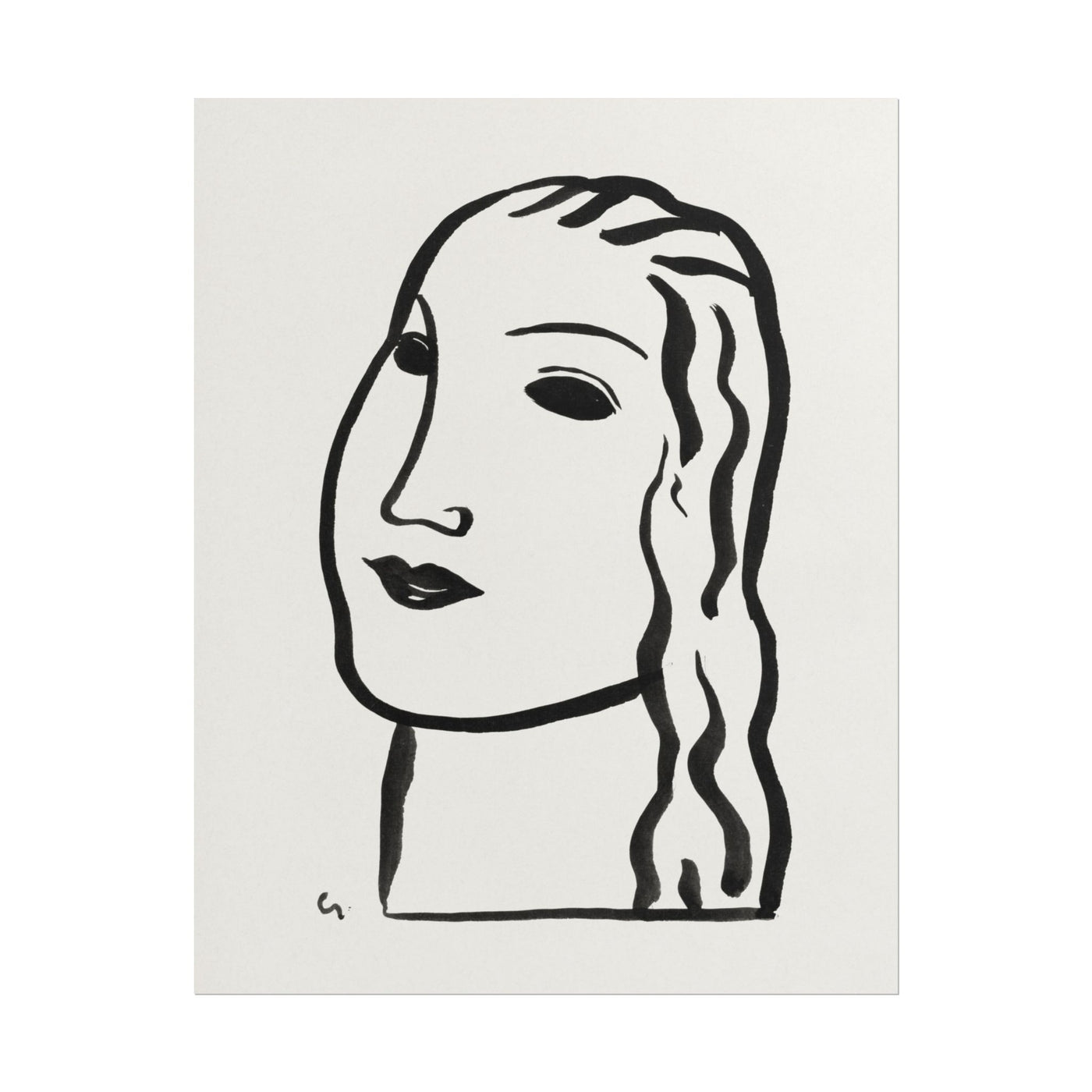 Women's Head 11″×14″