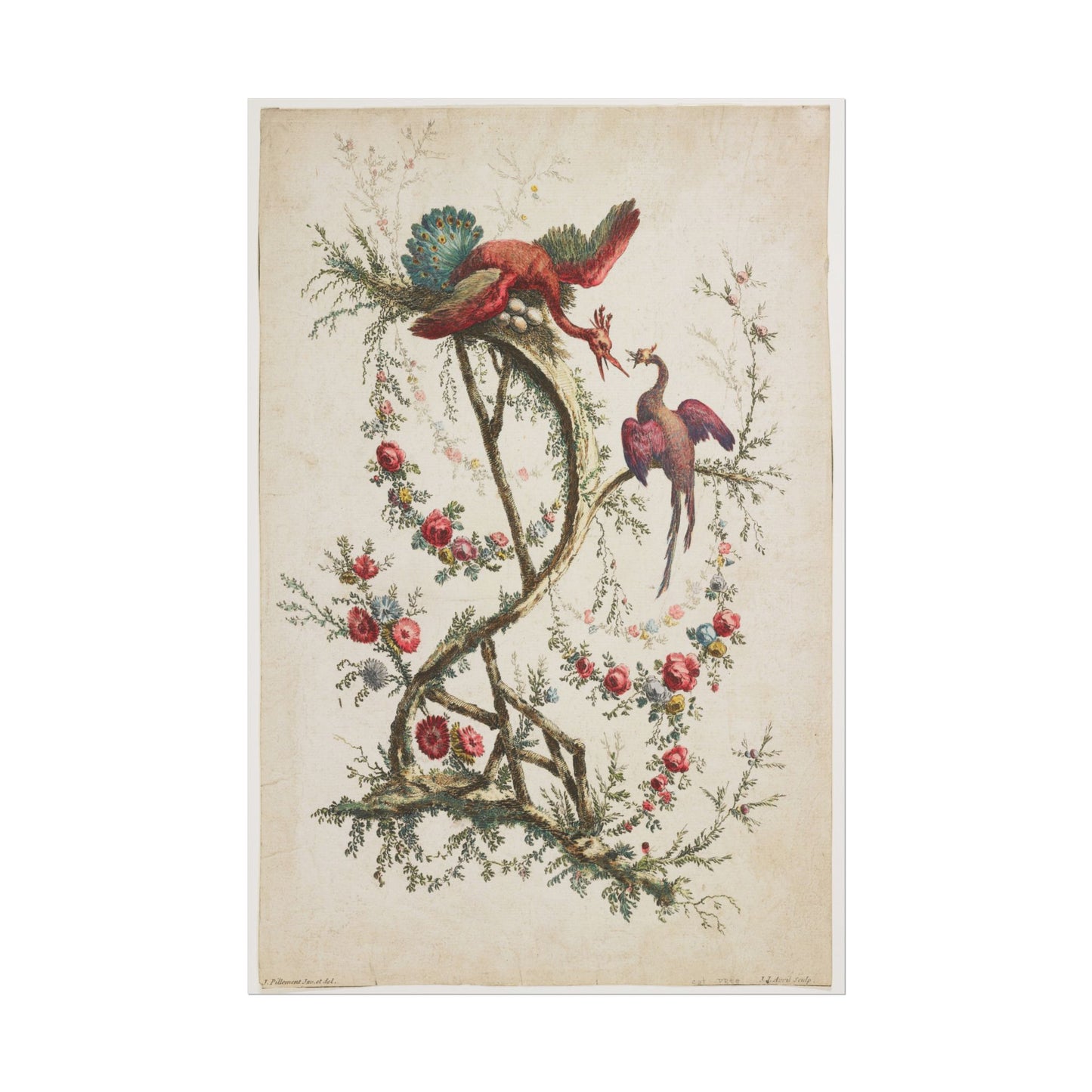 Chinoiserie Flowers and Birds