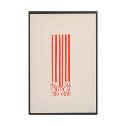 Free All Political Prisoners Poster (1970)