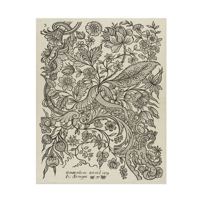 Textile Art poster by Alexander Senegat - 11x14 inch print