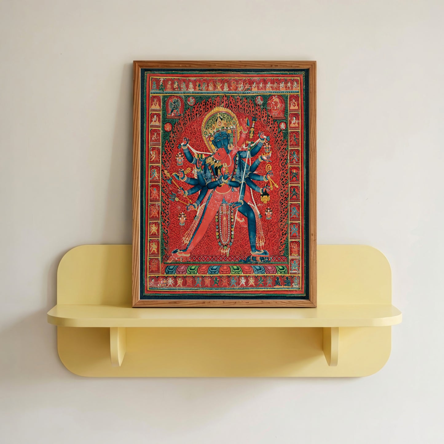 Chakrasamvara and Vajravarahi Thangka