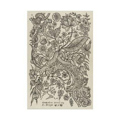 Textile Art poster by Alexander Senegat - 20x30 inch poster print