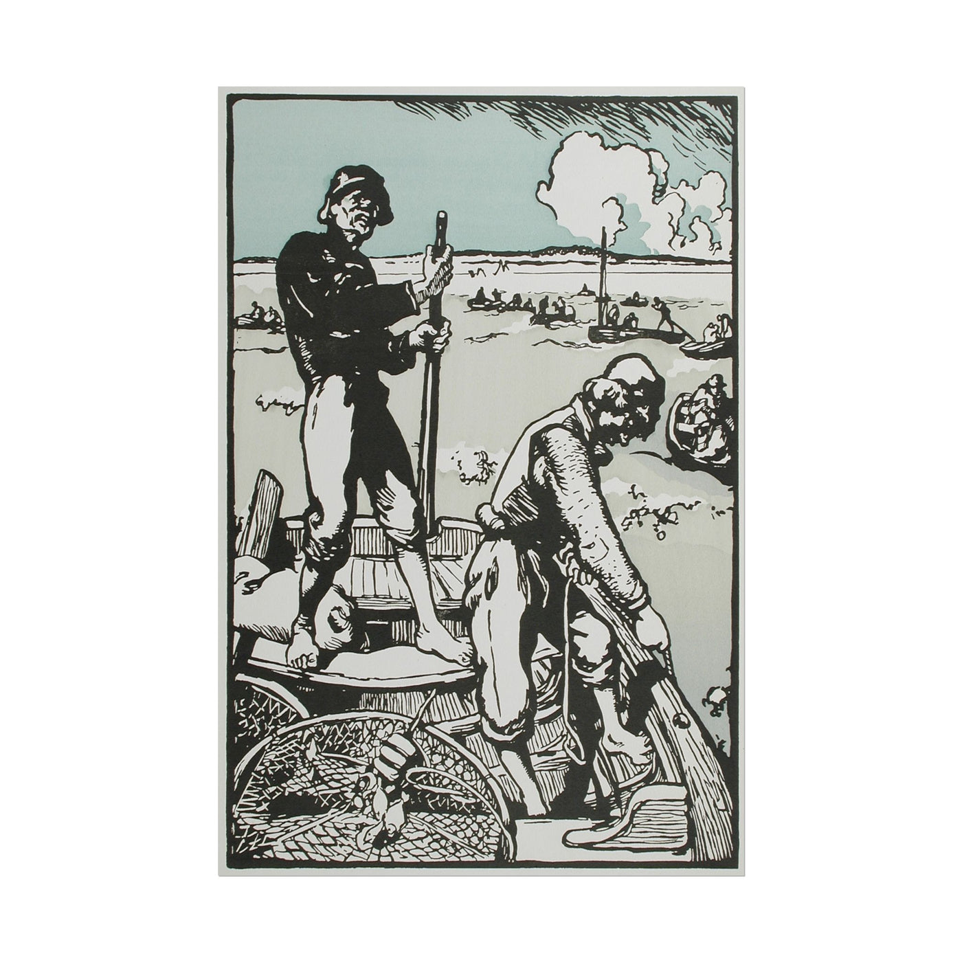Lobster Fishing 12″×18″