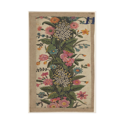 Toile de Jouy Floral Border