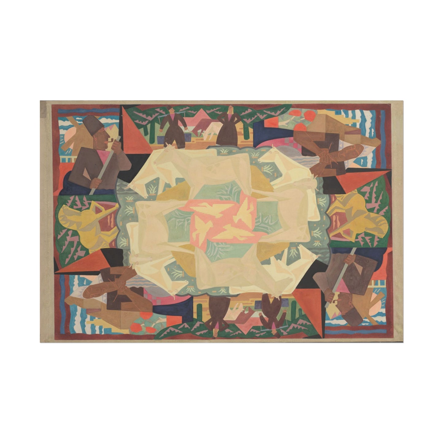 Dutch Tapestry Design "Holland"