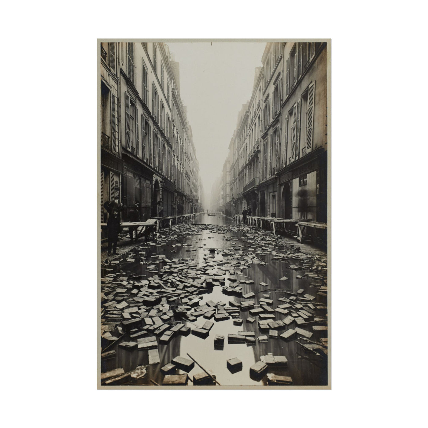 Flooding of the Seine 12″×18″