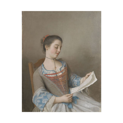 Vintage Portrait of Young Woman