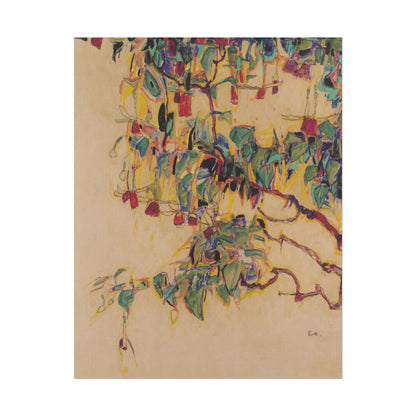 Sonnenbaum poster by Egon Schiele - 11x14 inch print