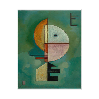 Upward poster by Wassily Kandinsky  - 11x14 inch print