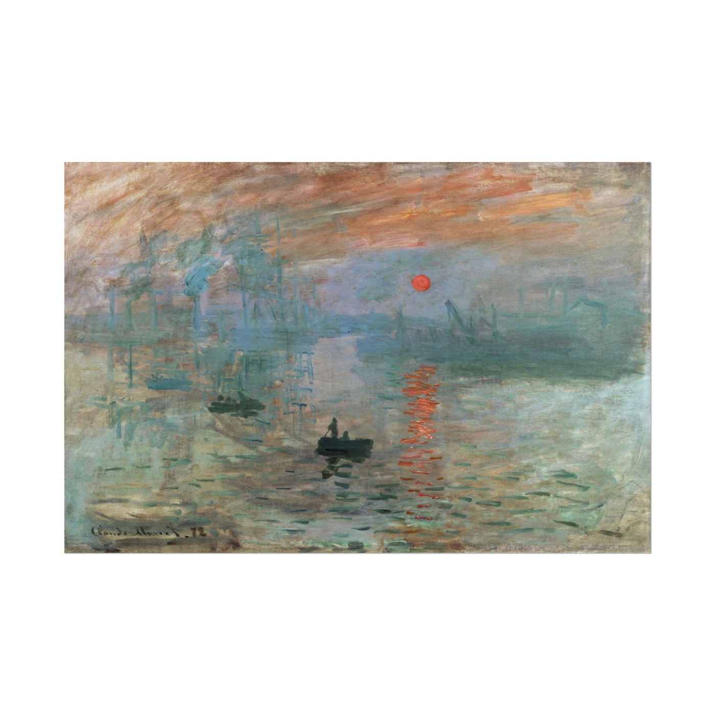 Impression, Sunrise 18″×12″