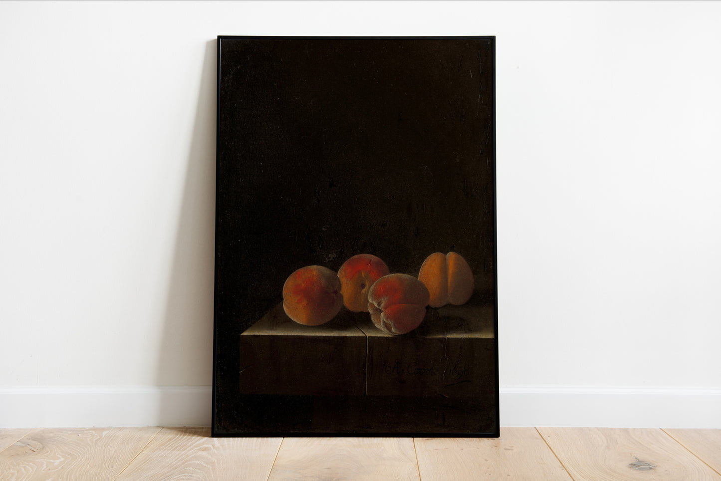 Peach Still Life