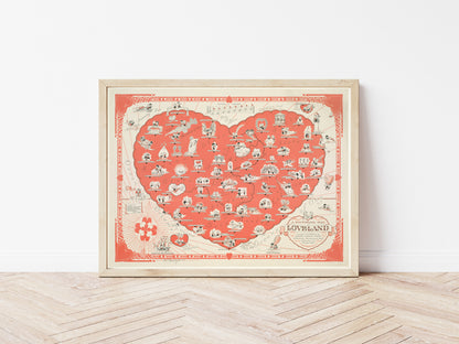 Pictorial Map of Loveland