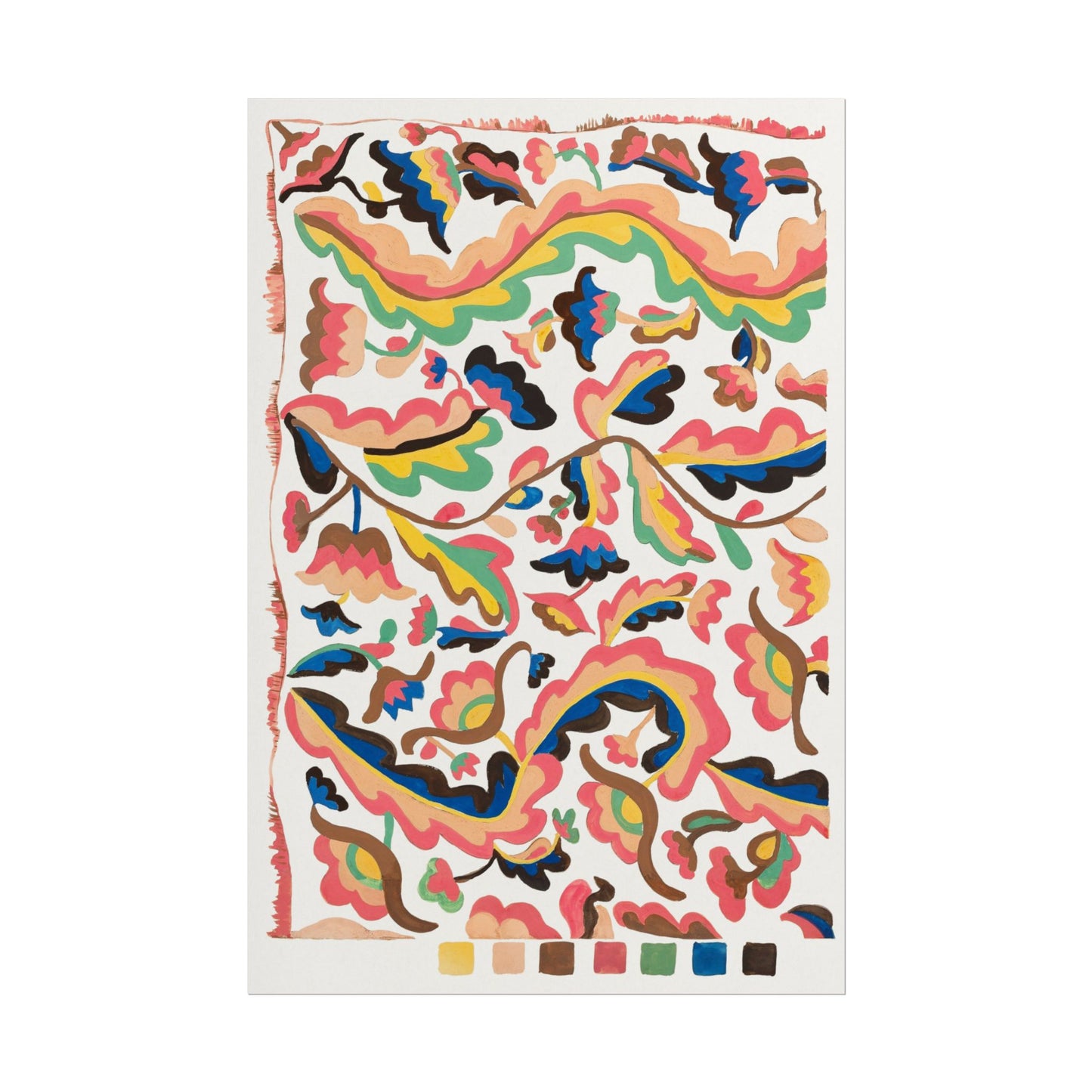 Colcha poster by Etna Wiswall - 20x30 inch poster print