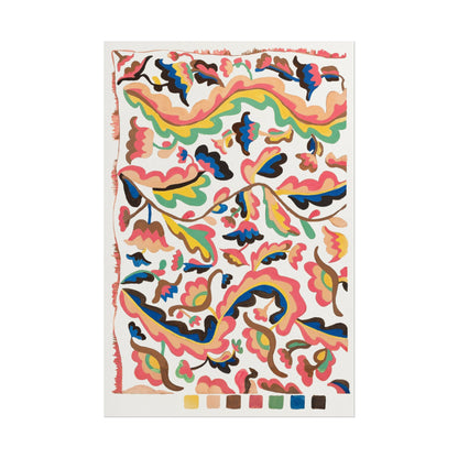 Colcha poster by Etna Wiswall - 12x18 inch print