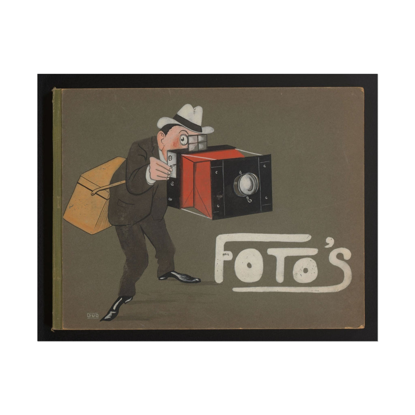 Vintage Camera Art Print 14″×11″