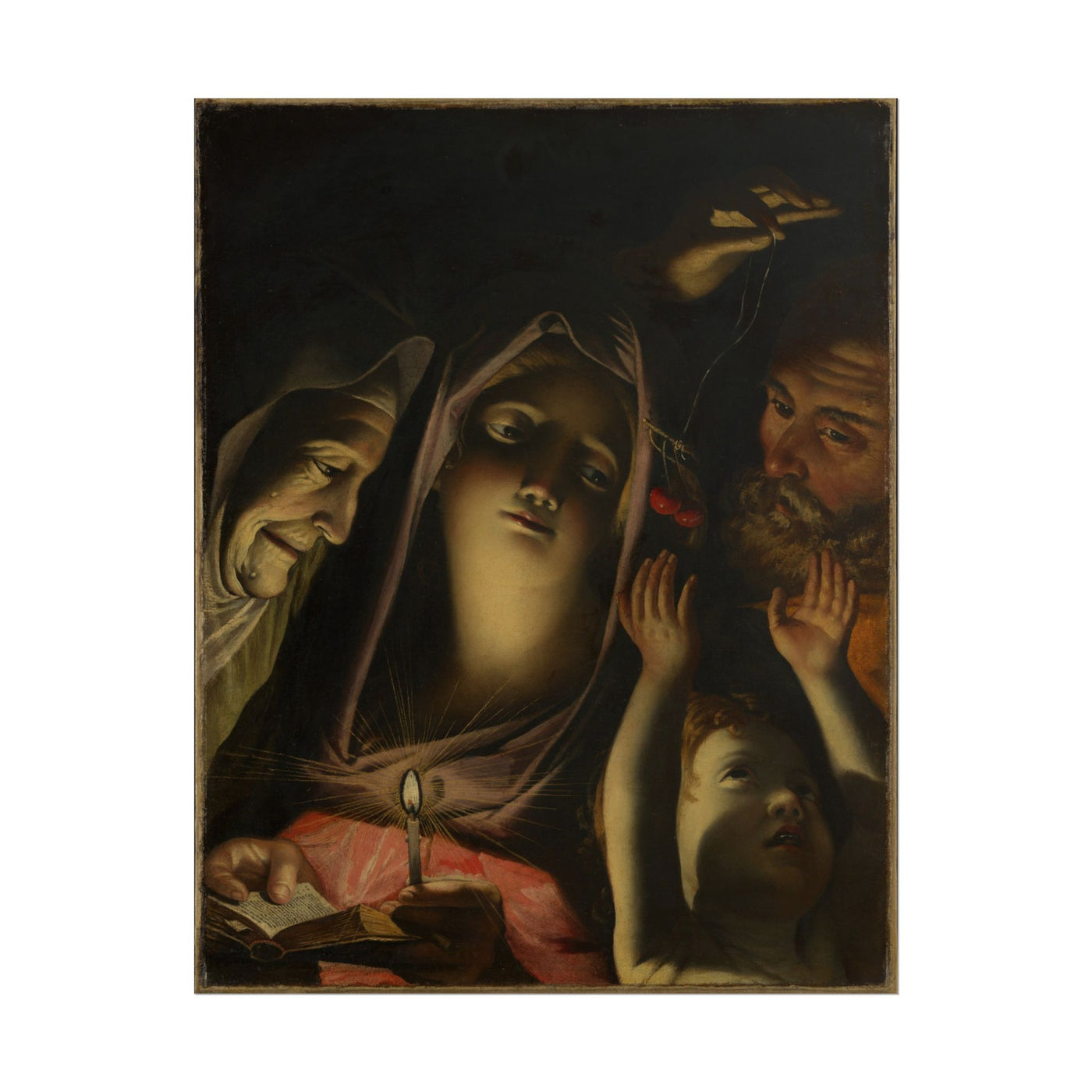 Holy Family with Saint Anne 11″×14″