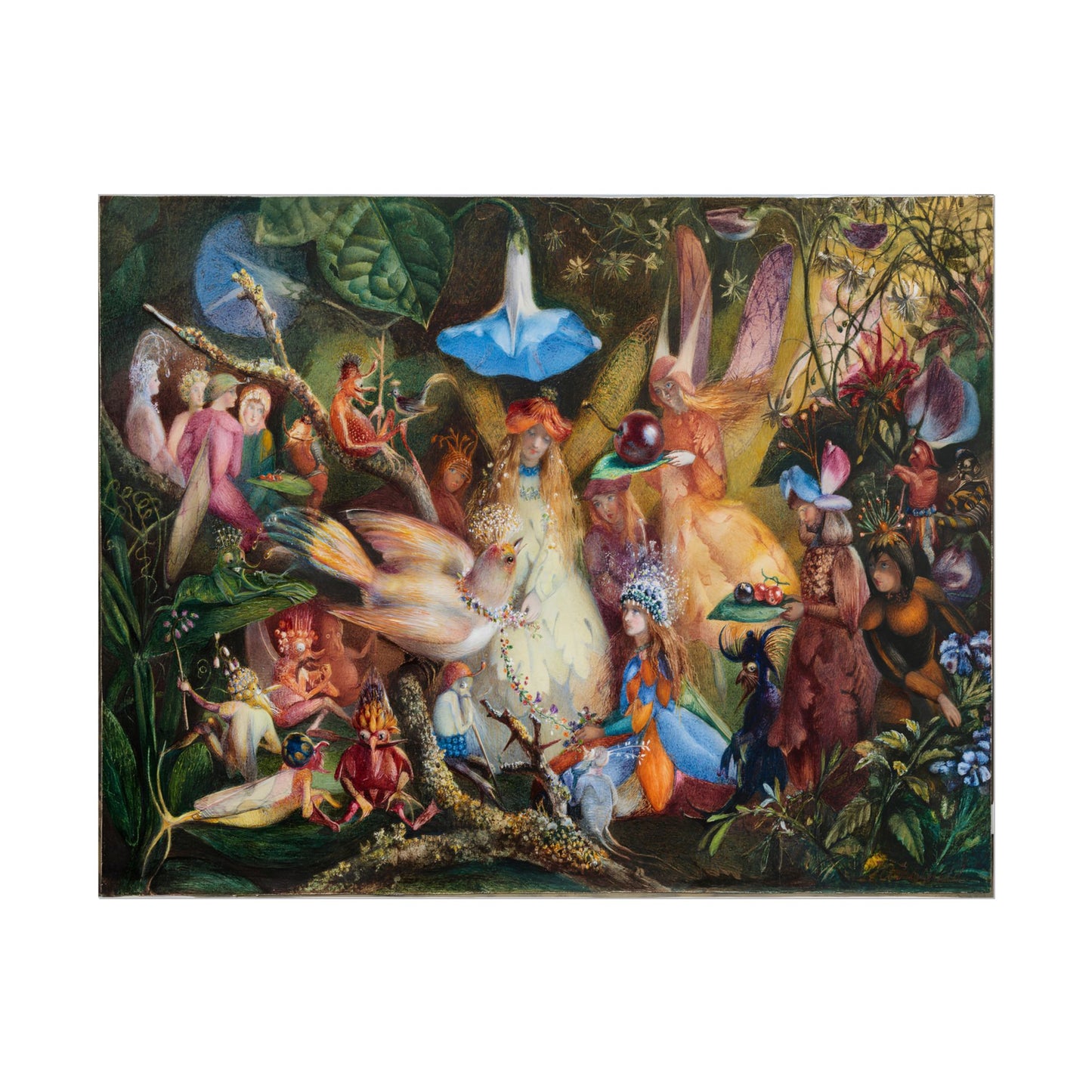 The Fairies Favourite poster by John Anster Fitzgerald - 11x14 inch print