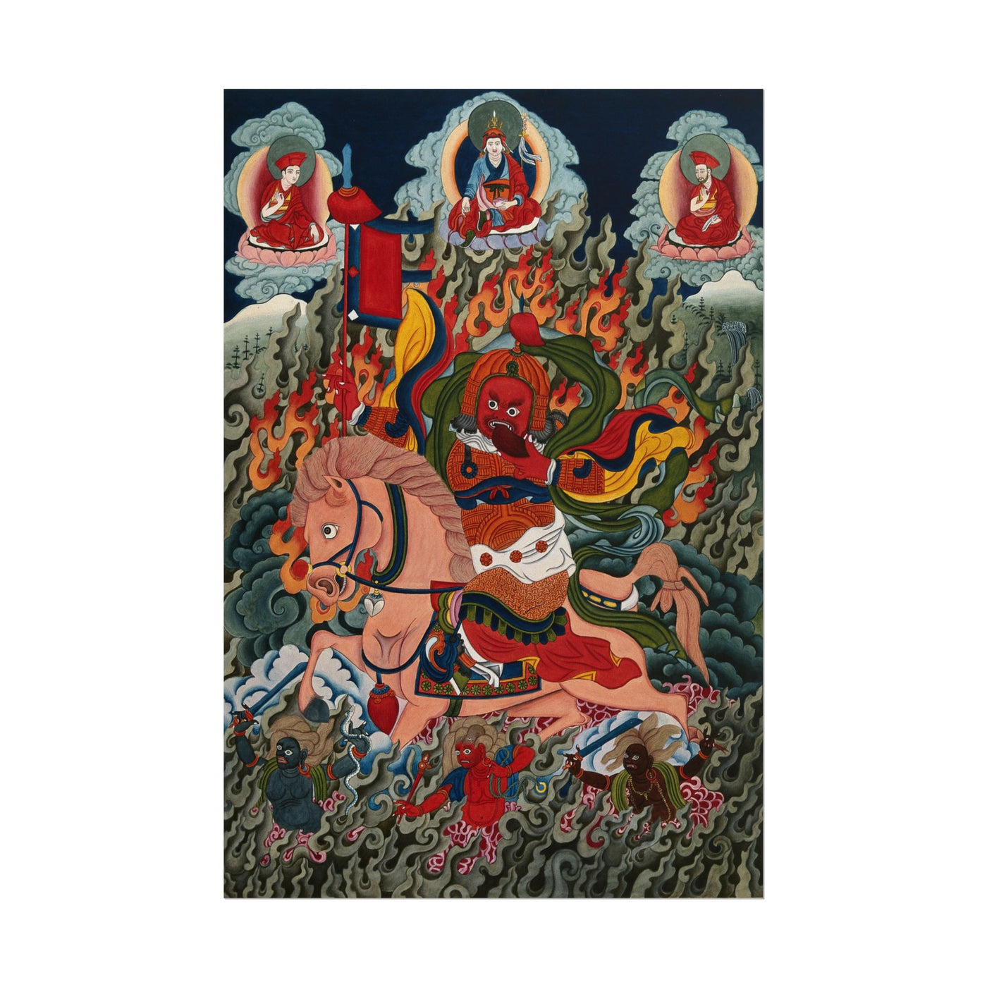 Tse Mara Gouache 12″×18″