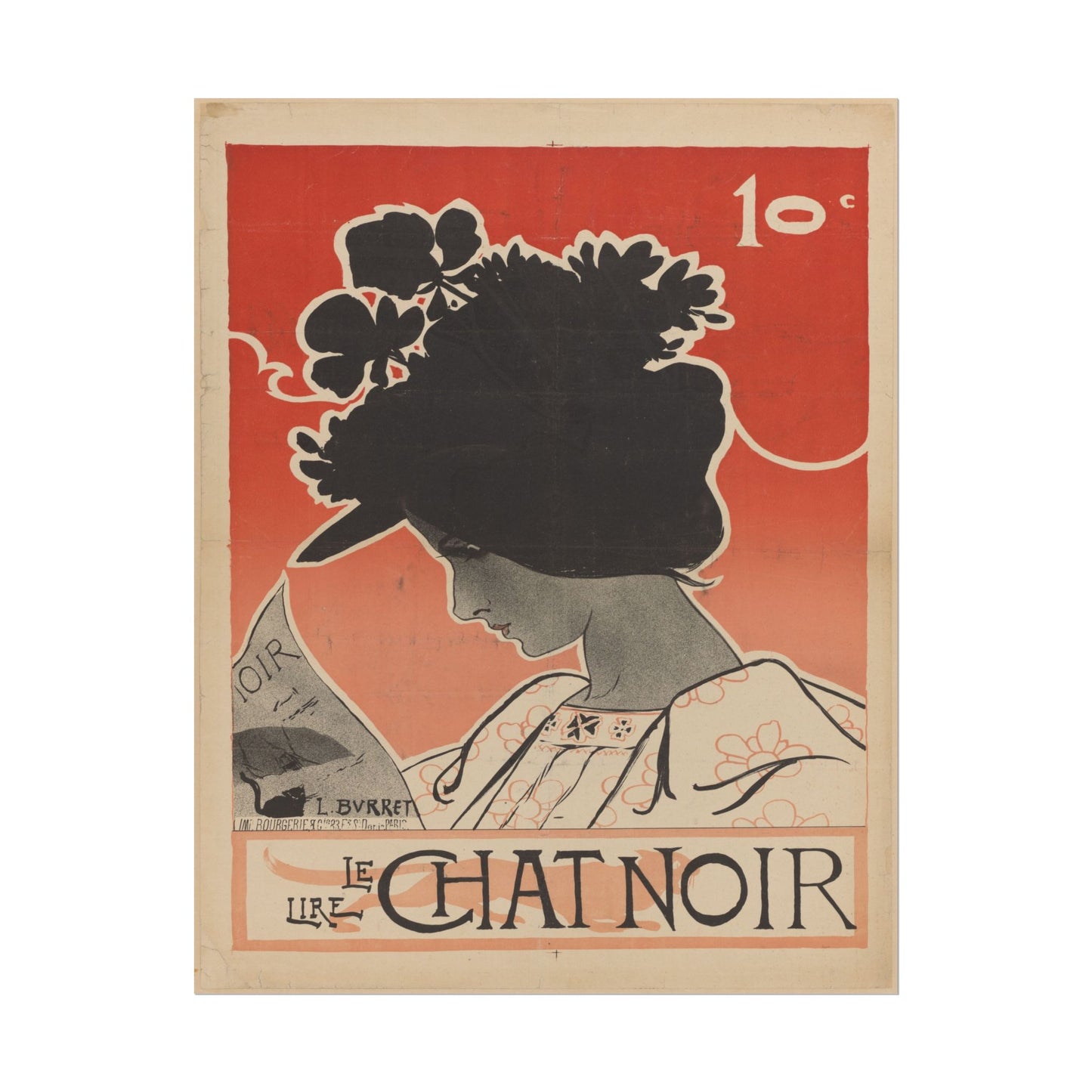 Le Chat Noir Art Print