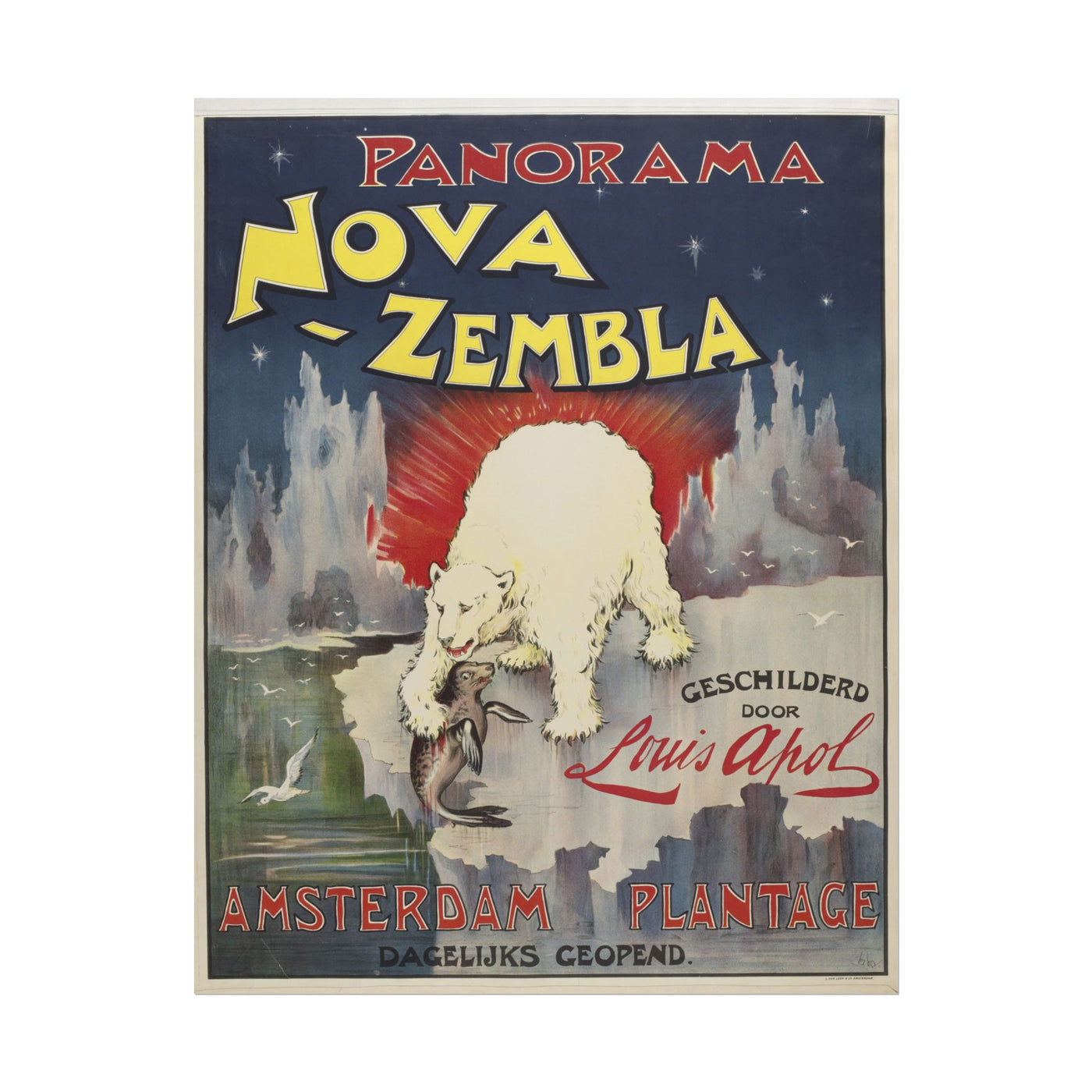 Panorama Nova Zembla 11″×14″