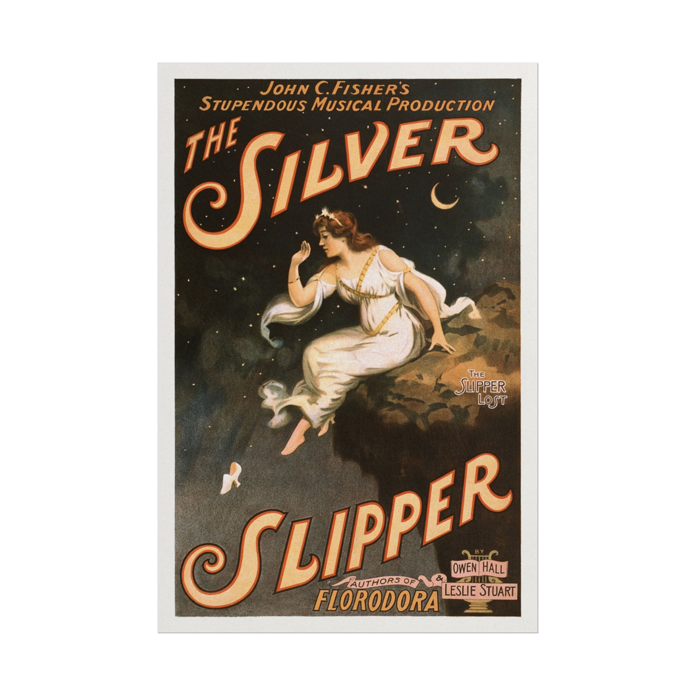 The Silver Slipper 12″×18″