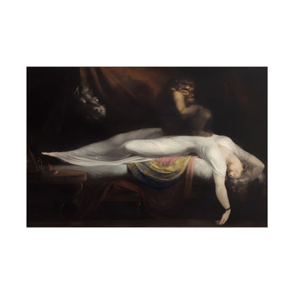 The Nightmare poster by Henry Fuseli - 12x18 inch print