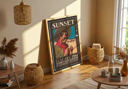 Sunset Magazine Cover January 1904