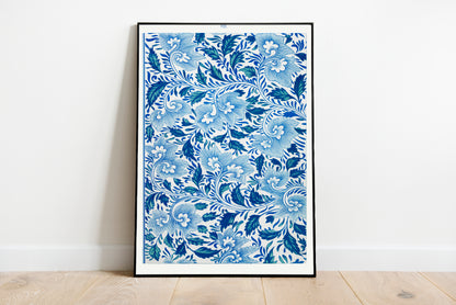 Chinese Ornament poster by Owen Jones - Black frame wall art