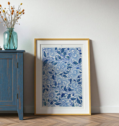 Chinese Ornament poster by Owen Jones - Neutral room decor with framed print