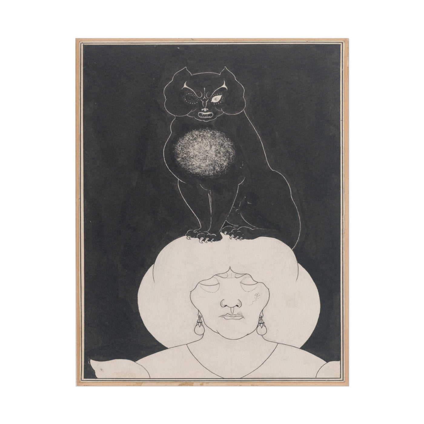 The Black Cat 11″×14″