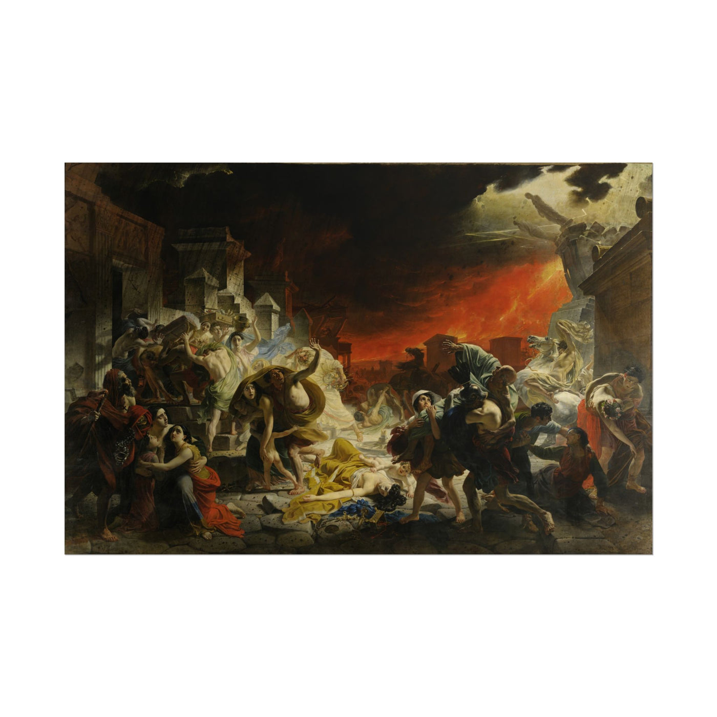 The Last Days of Pompeii 18″×12″