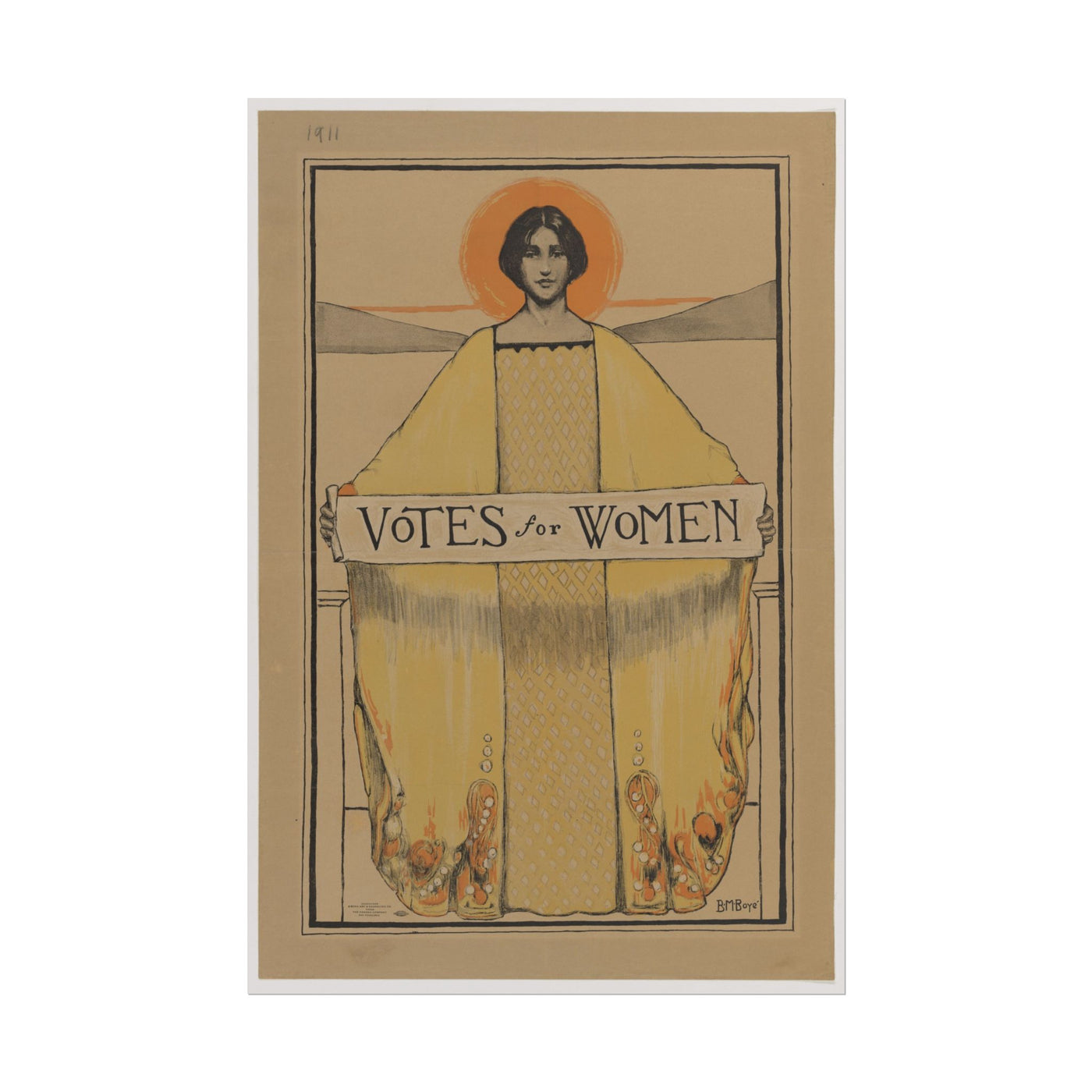 Votes for Women 1913 12″×18″