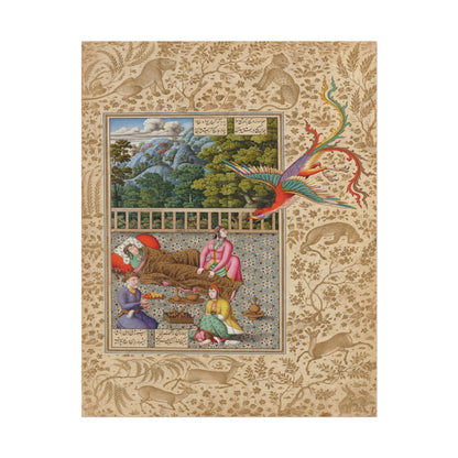 The Simurgh Arrives to Assist with the Birth of Rustam poster by Kawase Hasui & Watanabe Shozaburo - 11x14 inch print