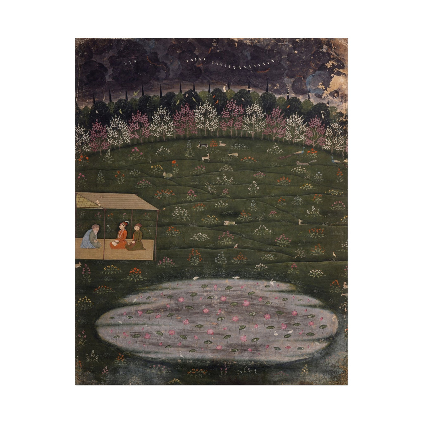 Prince Dara Shikoh Visits a Sage 11″×14″
