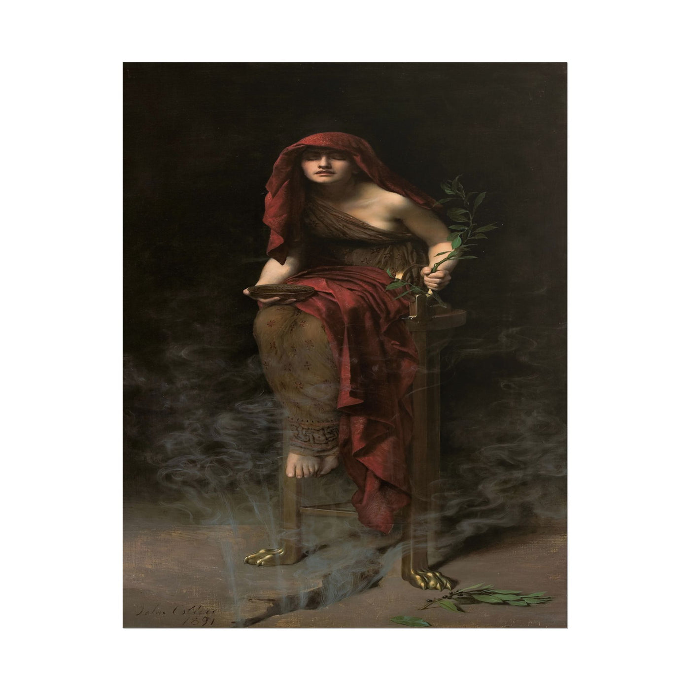 Priestess of Delphi 11″×14″