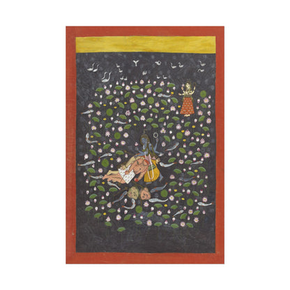 Vishnu Vanquishing the Demons Madhu and Kaitabha