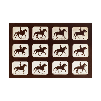 The Amble: One Stride in Eleven Phases