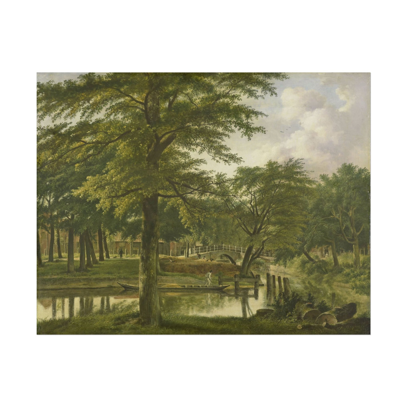 Tranquil Landscape Art Print 14″×11″